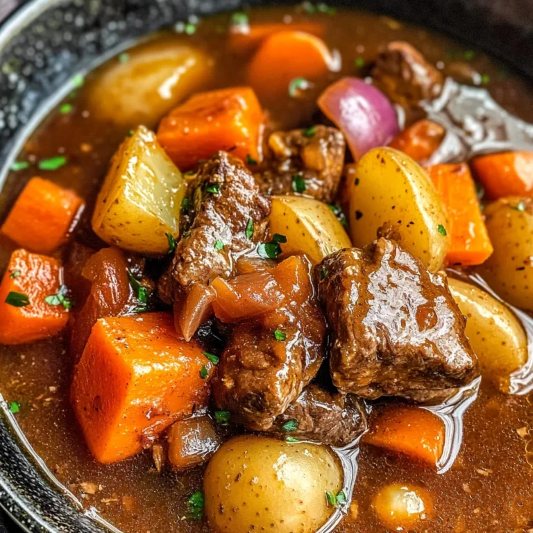 Old Fashioned Beef Stew