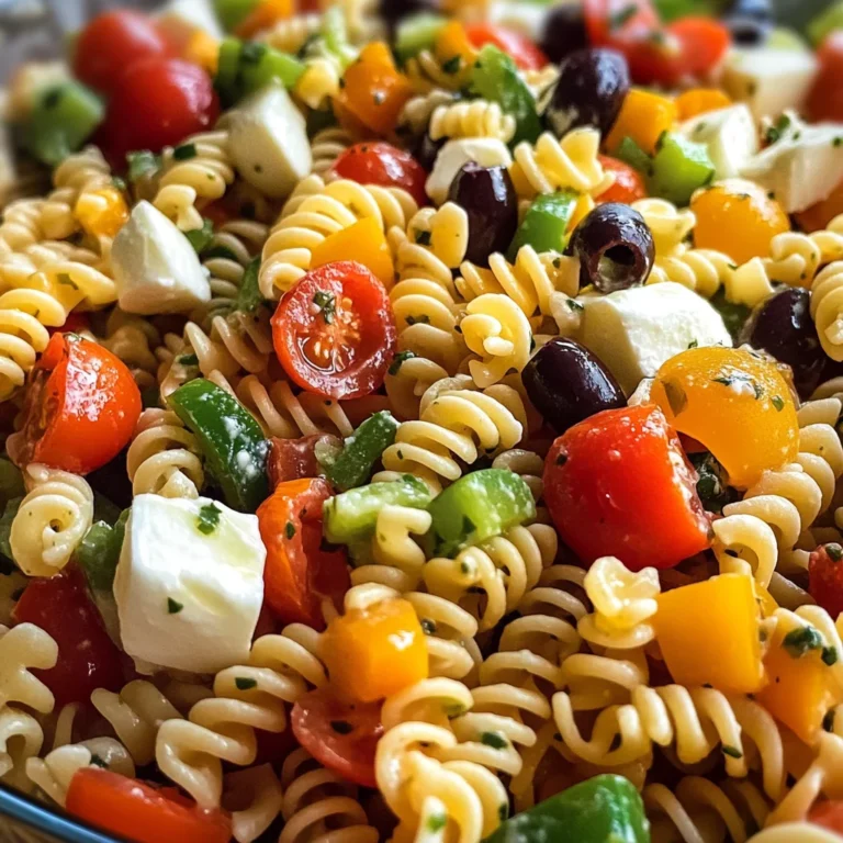Pasta Salad For A Crowd