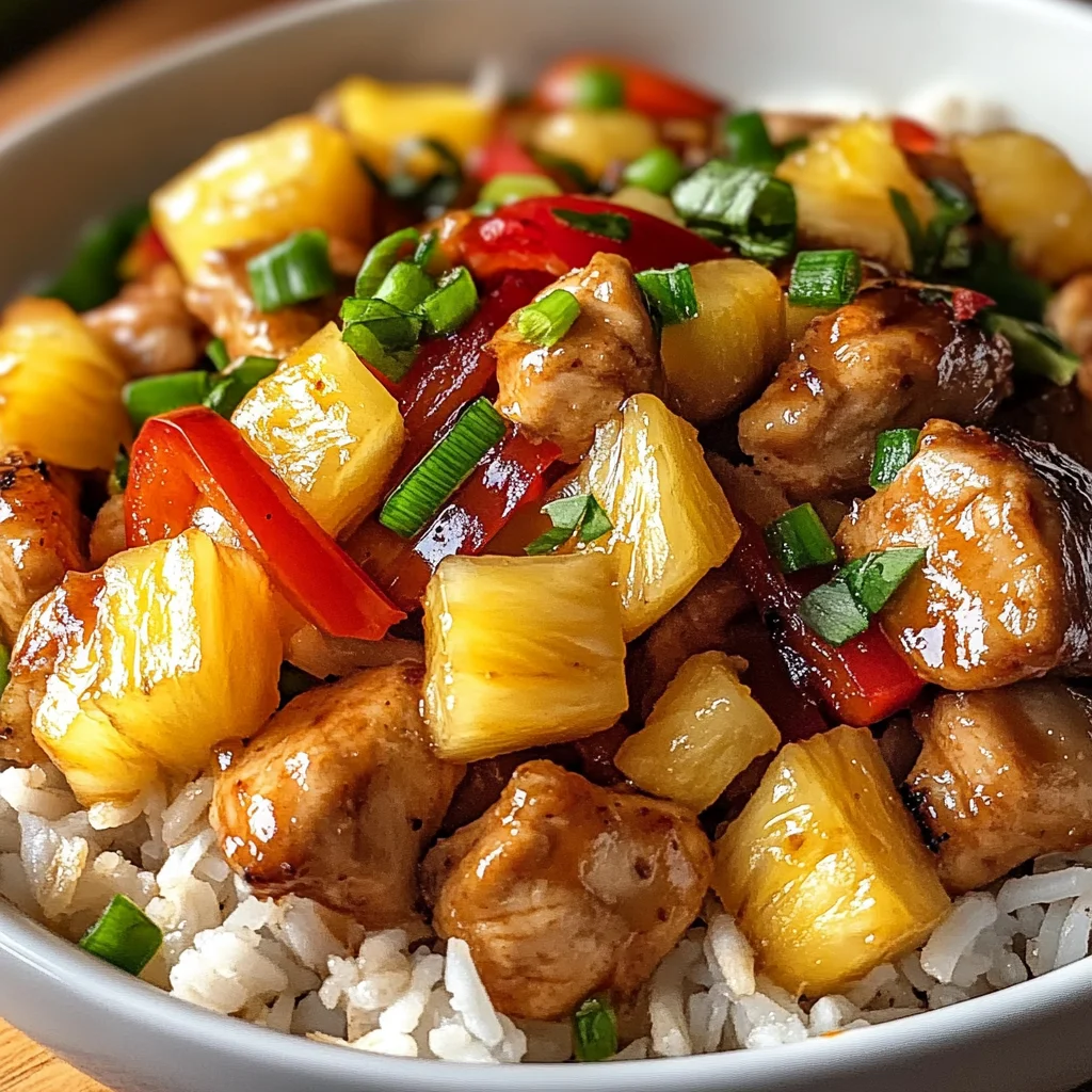 Pineapple Chicken and Rice: Discover a Flavorful Recipe!