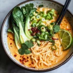 Quick Spicy Coconut Noodles
