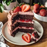 Strawberry Chocolate Cake