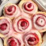 Strawberry Cinnamon Rolls