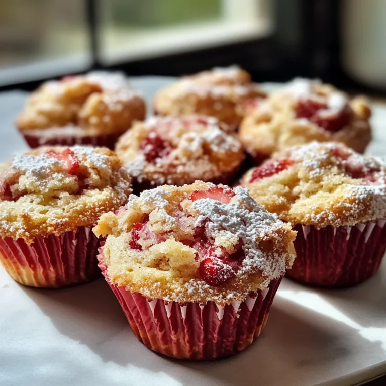 Strawberry Shortcake Muffins