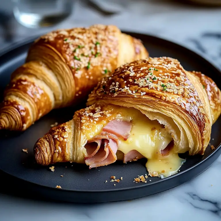 chicken chicken ham and Cheese Croissant