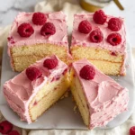 Almond Raspberry Cake