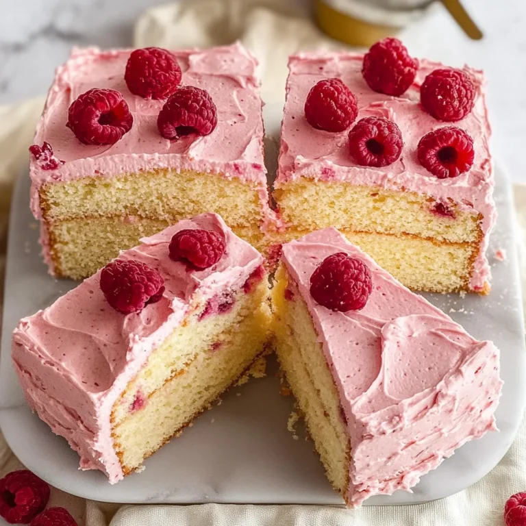 Almond Raspberry Cake