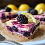 Blackberry Lemon Bars