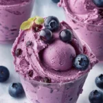 Blueberry Sherbet