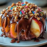 Caramel Apple Chocolate Drizzle