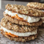 Carrot Cake Cookie Sandwiches
