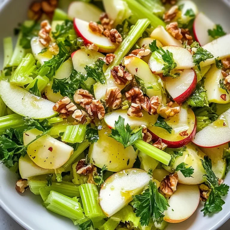 Celery Salad with Apples Recipe