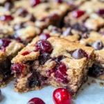 Chocolate Chip Cherry Bars