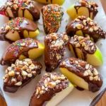 Chocolate Dipped Apple Slices