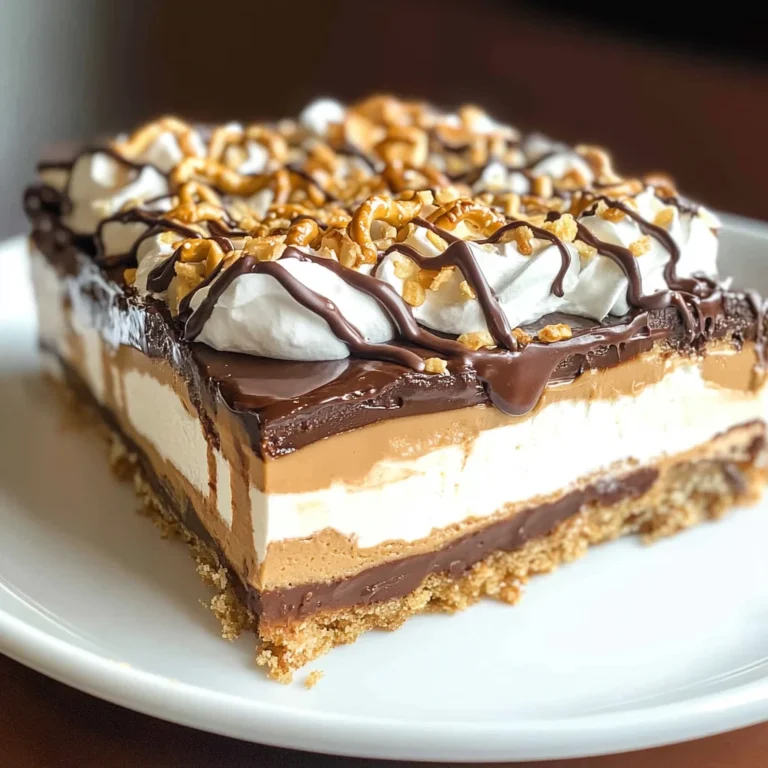 Chocolate Peanut Butter Layer Dessert