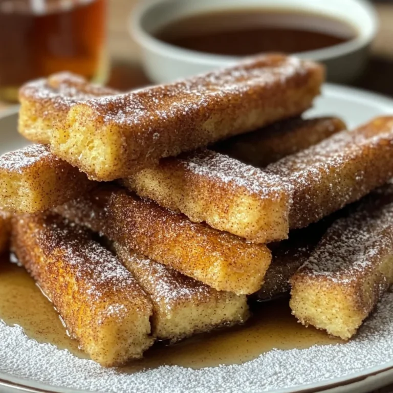 Cinnamon Sugar French Toast Sticks
