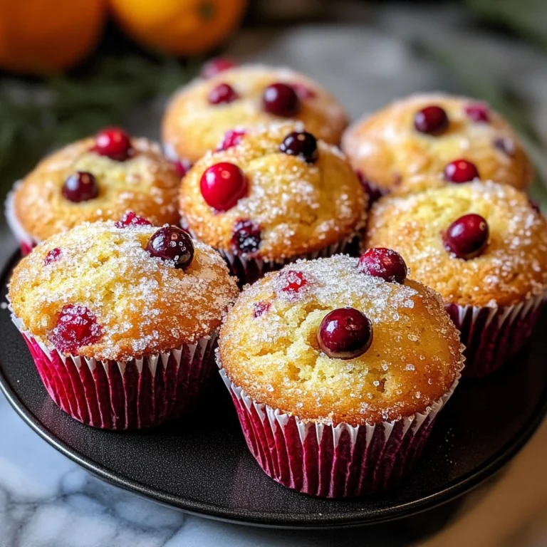 Citrus Orange Cranberry Muffins - Alrightwithme