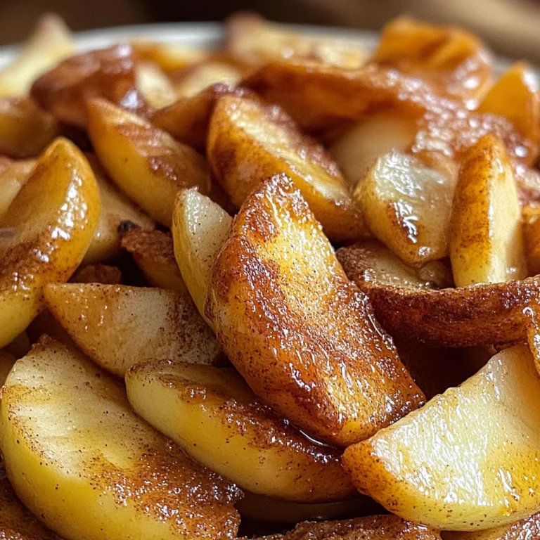 Classic Cinnamon Fried Apples: A Sweet Delight for Every Occasion