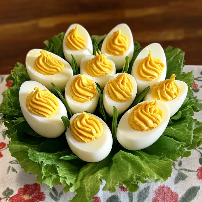 Deviled Egg Bouquet