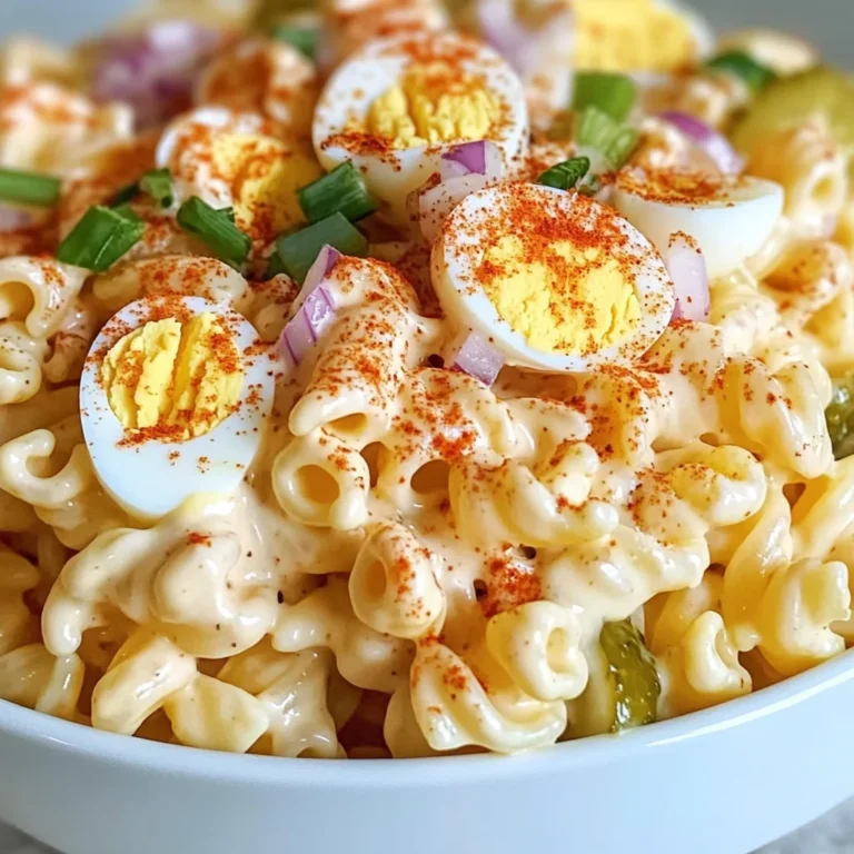 Deviled Egg Pasta Salad: Creamy Delight for Every Picnic