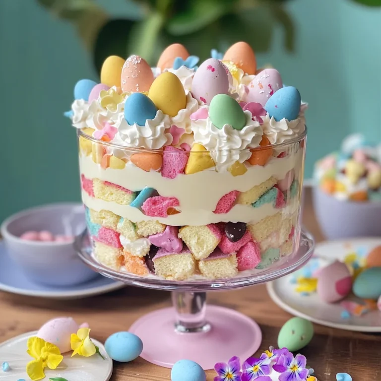 Easter Trifle Dessert