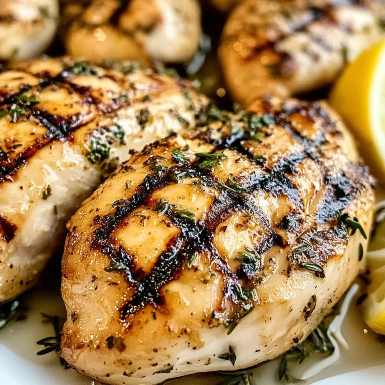 Grilled Lemon Herb Chicken: Juicy Flavor in Every Bite