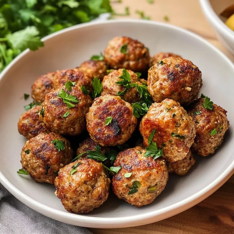 Healthy Greek Meatballs
