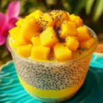 Homemade Mango Chia Pudding Cups