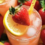 Homemade Strawberry Lemonade