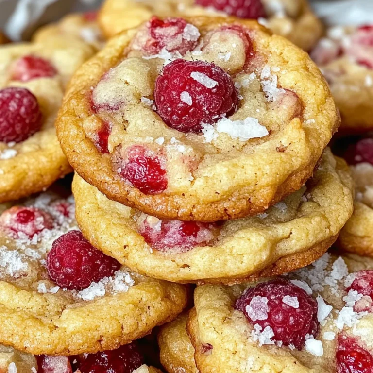 Lemon Raspberry Cookies: Sweet Chewy Bites in 30 Minutes