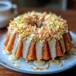 Mini Coconut Lime Bundt Cakes