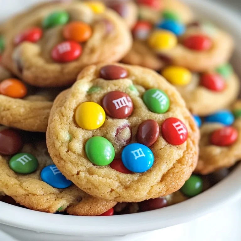 Mini M&M Cookies (Itty Bitty!)