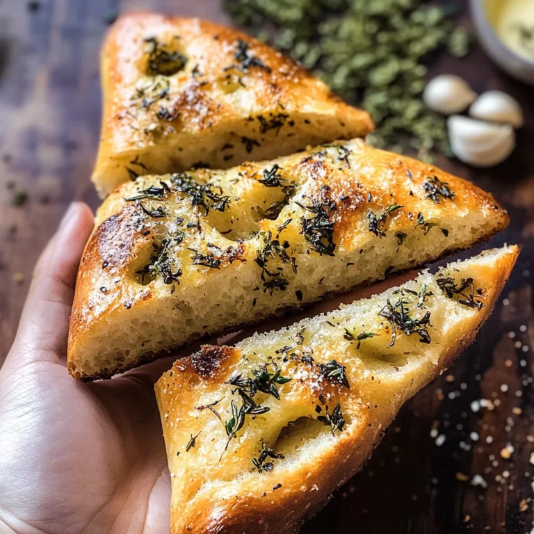 No-Knead Rosemary Garlic Parmesan Bread.
