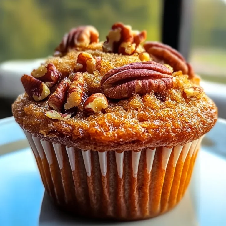 Pecan Pie Brown Sugar Muffins That Will Brighten Your Mornings