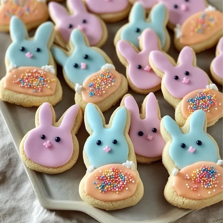 Soft Buttercream Bunny Cookies - Homefoodkitchen