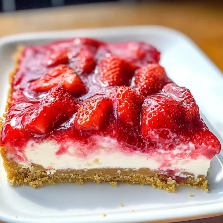 Strawberry Cheesecake Bars