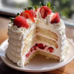 Strawberry Chiffon Cake