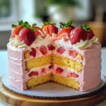 Strawberry Lemonade Cake