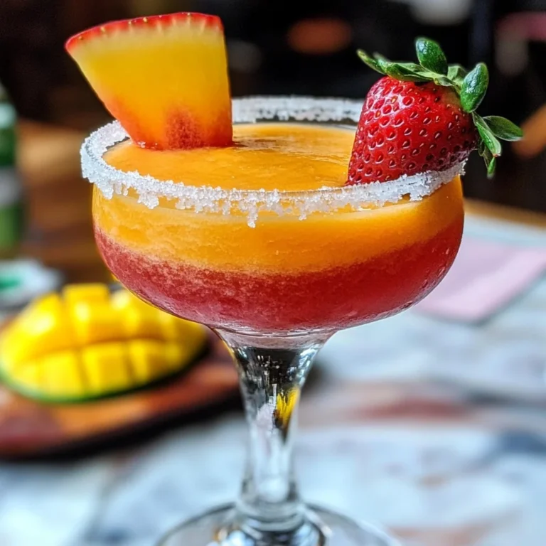 Strawberry Mango Margarita