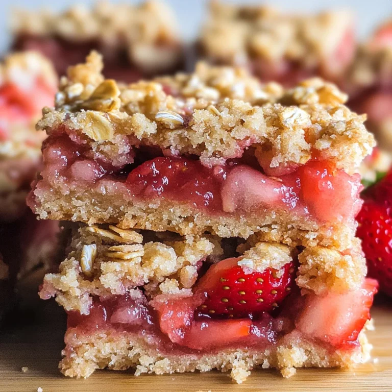 Strawberry Oat Bars
