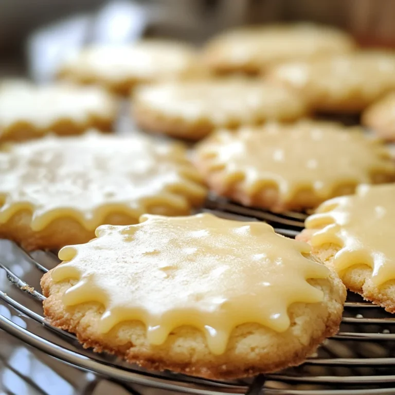 Thin Lemon Cookies