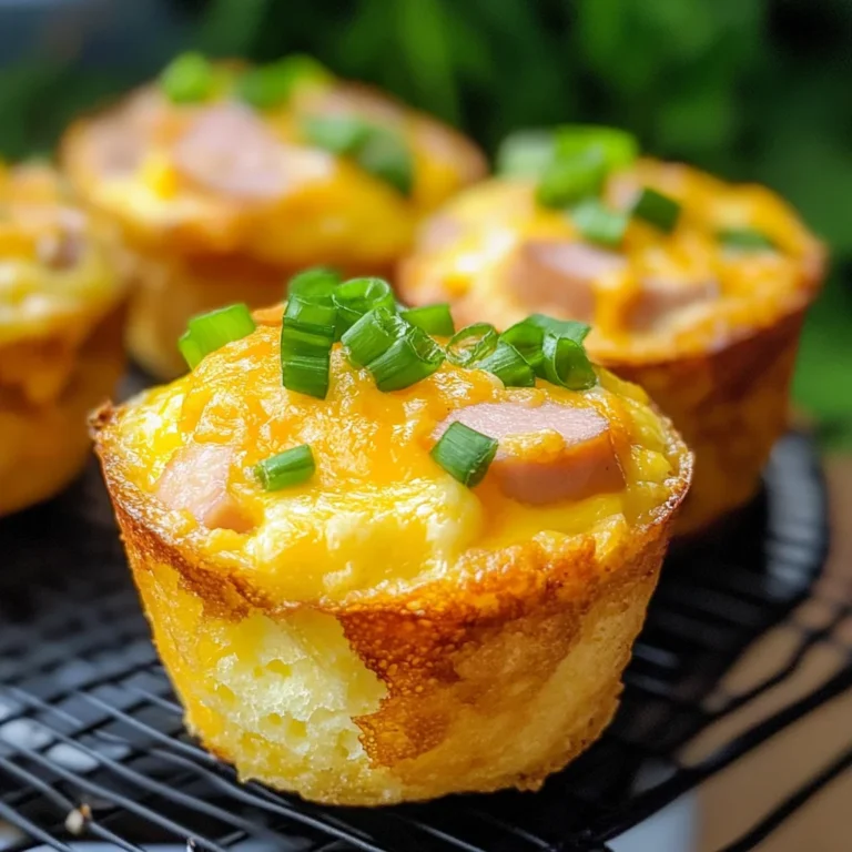 chicken chicken ham and Cheese Egg Muffins