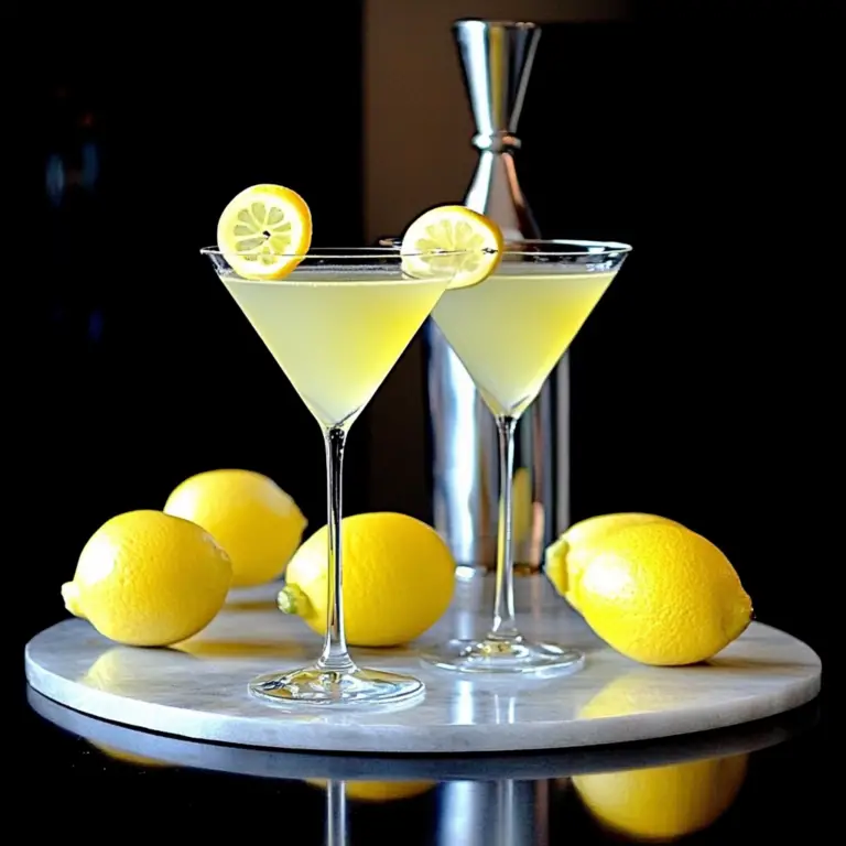 Limoncello Martini