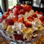 strawberry shortcake trifle