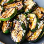 Balsamic Grilled Zucchini with Parmesan