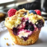 Berry Cream Cheese Muffins