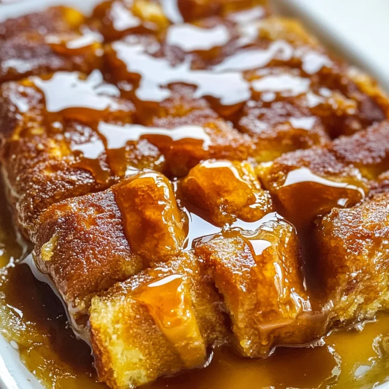 Caramel Overnight French Toast Casserole
