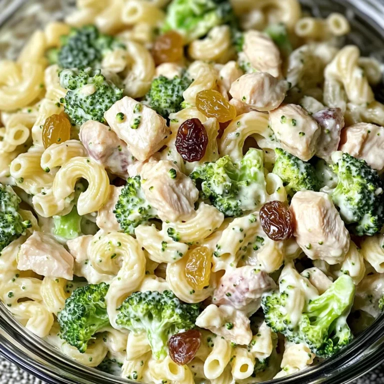 Chicken Broccoli Pasta Salad