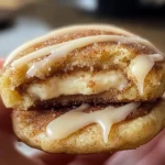 Cinnamon Roll Cheesecake Cookies