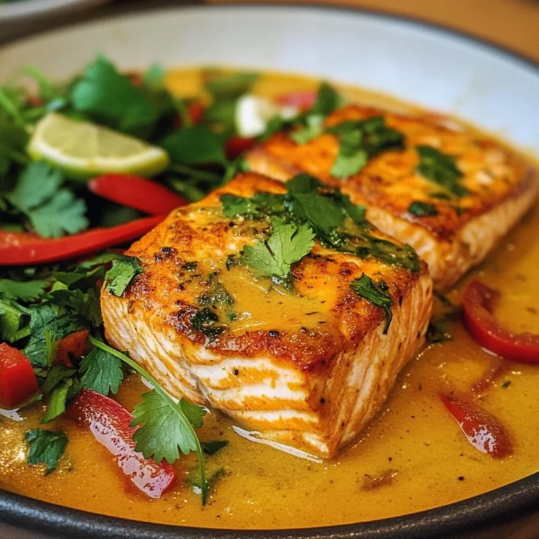 Coconut Curry Salmon
