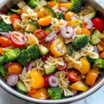 Delicious Healthy Veggie Pasta Salad